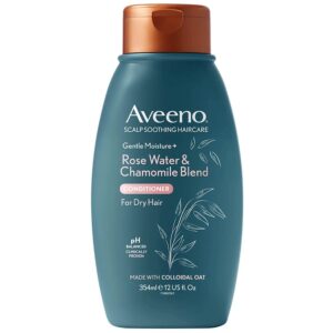 Aveeno Scalp Soothing Haircare Gentle Moisture Rosewater and Chamomile Conditioner 354ml (sls free)