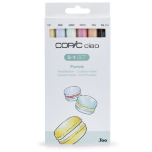 COPIC ciao Set 5+1 Pastels