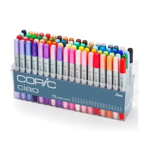 Copic Ciao Set of 72pc - Set A colors