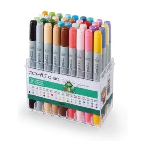 COPIC ciao Set of 36pc Set - Brillante Farben
