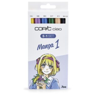 COPIC ciao Set 5+1 Manga 1