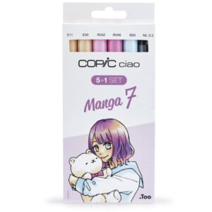COPIC ciao Set 5+1 Manga 7