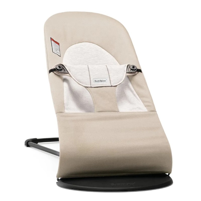 BabyBjorn Bouncer Balance Soft Cotton (Khaki/Beige) Eshal Store