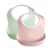 Babybjorn Baby Bib, 2-pack (Powder Green / Powder Pink)