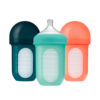 Boon -NURSH 8oz Bottle 3pk – Gray Multi