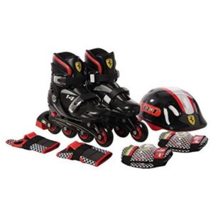 Ferrari Kids Skate Combo 33-36 Set (Black)