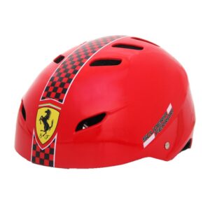 Ferrari Helmet Adjustable (S) (Red)