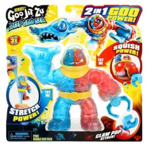 Heroes of Goo Jit Zu Deep Goo Sea S9 Double Goo Attack Pk Tyro