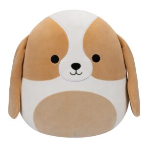 Squishmallows 12" Adela - Brown and White Basset Hound