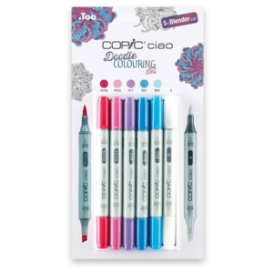 Copic Doodle Colouring 5+1 set