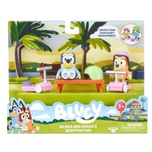 Bluey S4 Fig & Vehicle Playset - Scooter Time