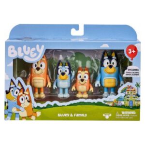 Bluey S1 Figure 4pk - Family Pk