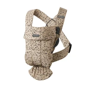 BABYBJÖRN Baby Carrier Mini, Print Beige/Dark Grey Print, Woven