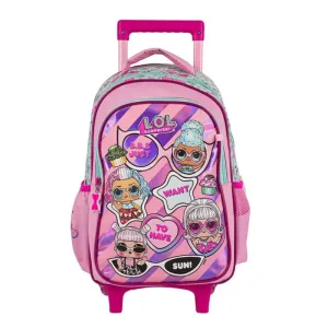 Rainbow Max - LOL Surprise Trolley Bag 16-inch - Pink