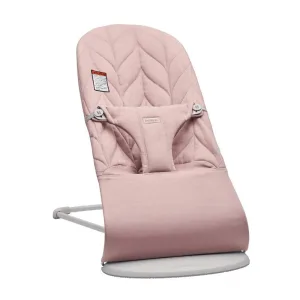 BabyBjorn Bouncer Bliss Cotton, Petal Quilt - Dusty Pink