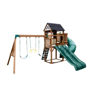 Kidkraft Timberlake Wooden Outdoor Playset / Swingset